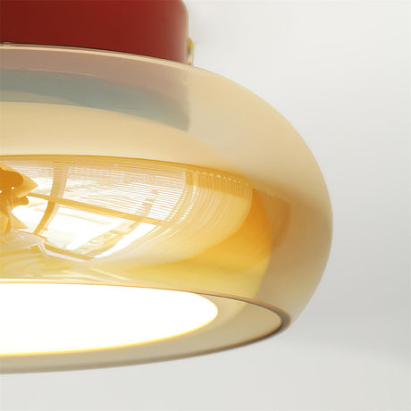 Metal Glass Acrylic Ceiling Light Fixture