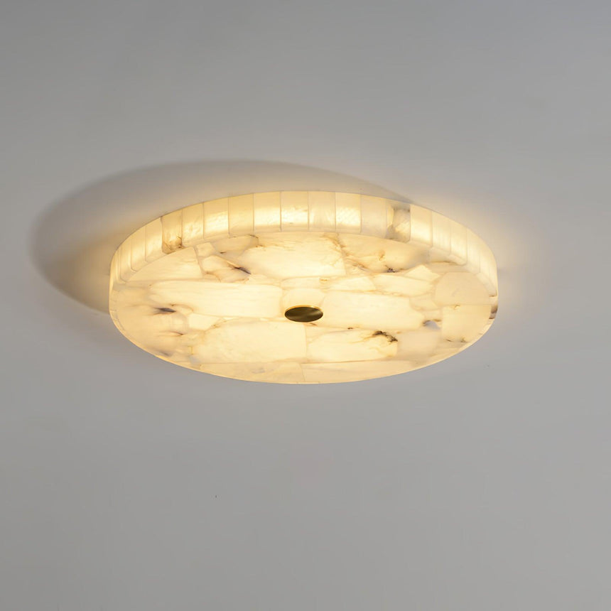 Alabaster Ceiling Light for Dining Room