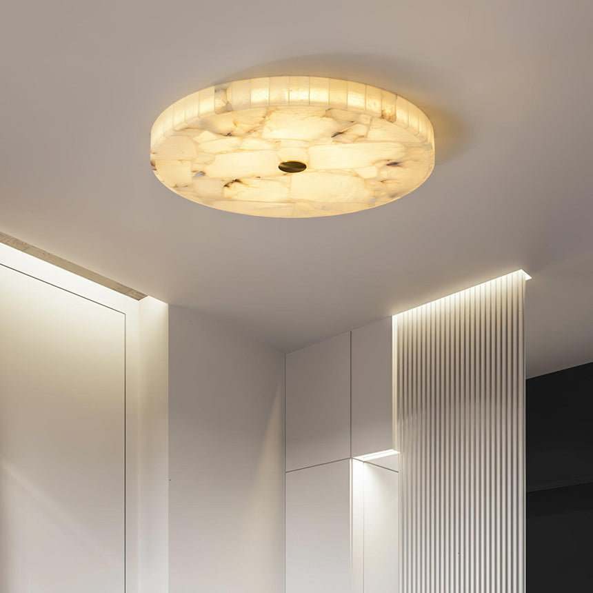 Alabaster Ceiling Light for Dining Room