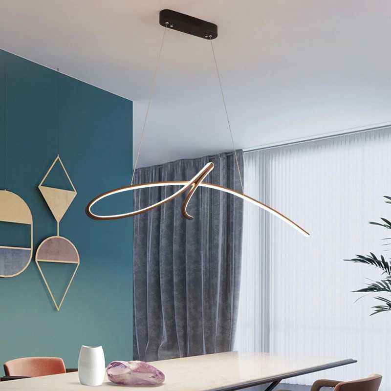 Strip Pendant Light Design for Dining Area Decor | OroDwell