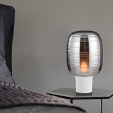 Square Glass Table Lamp for Hotel Decor