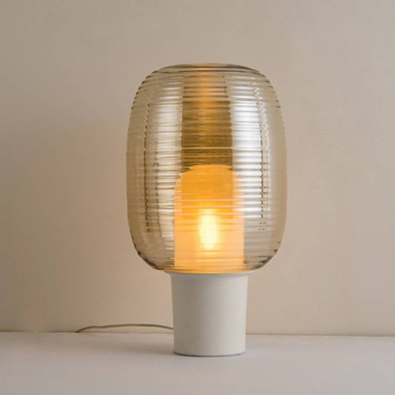 Glass Table Lamp for Bedroom Ambiance