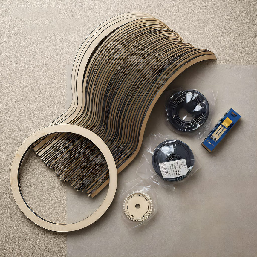 Natural bamboo pendant light for entryways