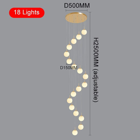 Orb Chandelier for Modern Entryway Decor