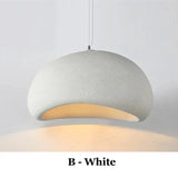 Organic pendant light size comparison