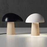Wood table lamp for modern living room decor