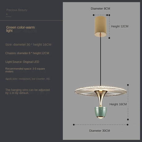 engraved glass pendant lighting fixture