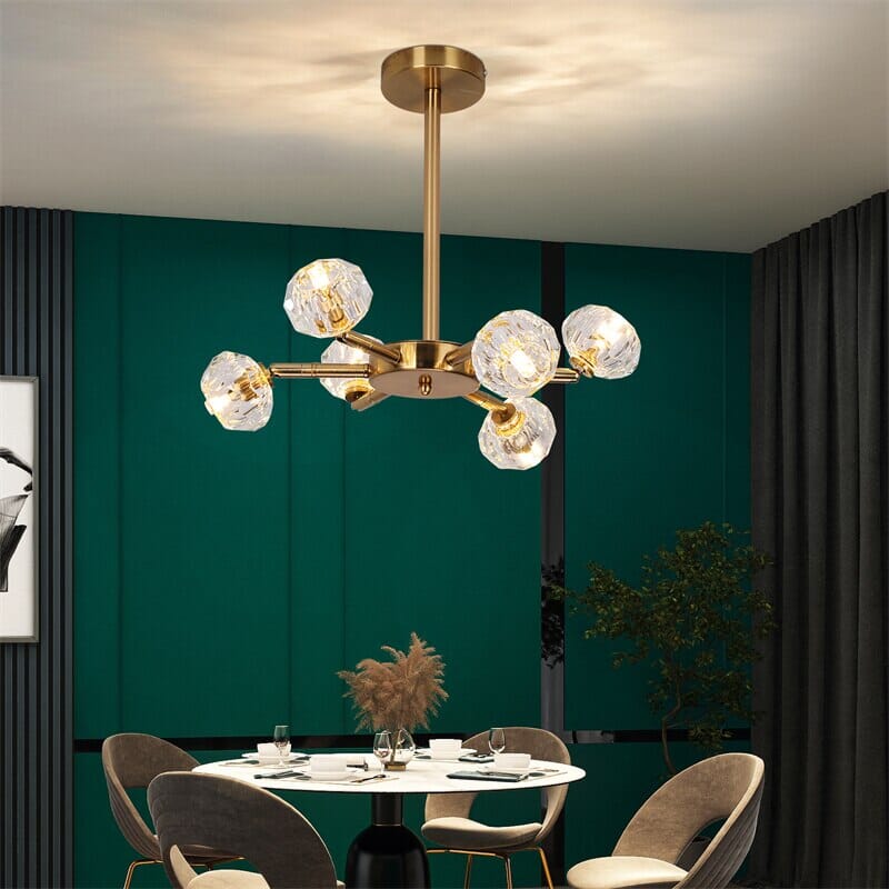 Crystal Chandelier for Home Decor Enthusiasts