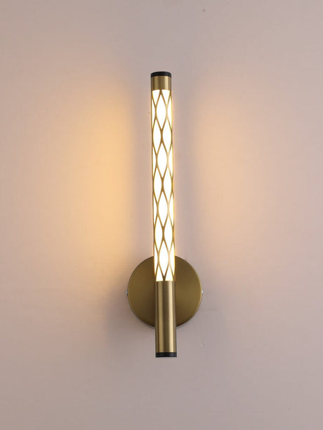 Contemporary wall lamp in a living space