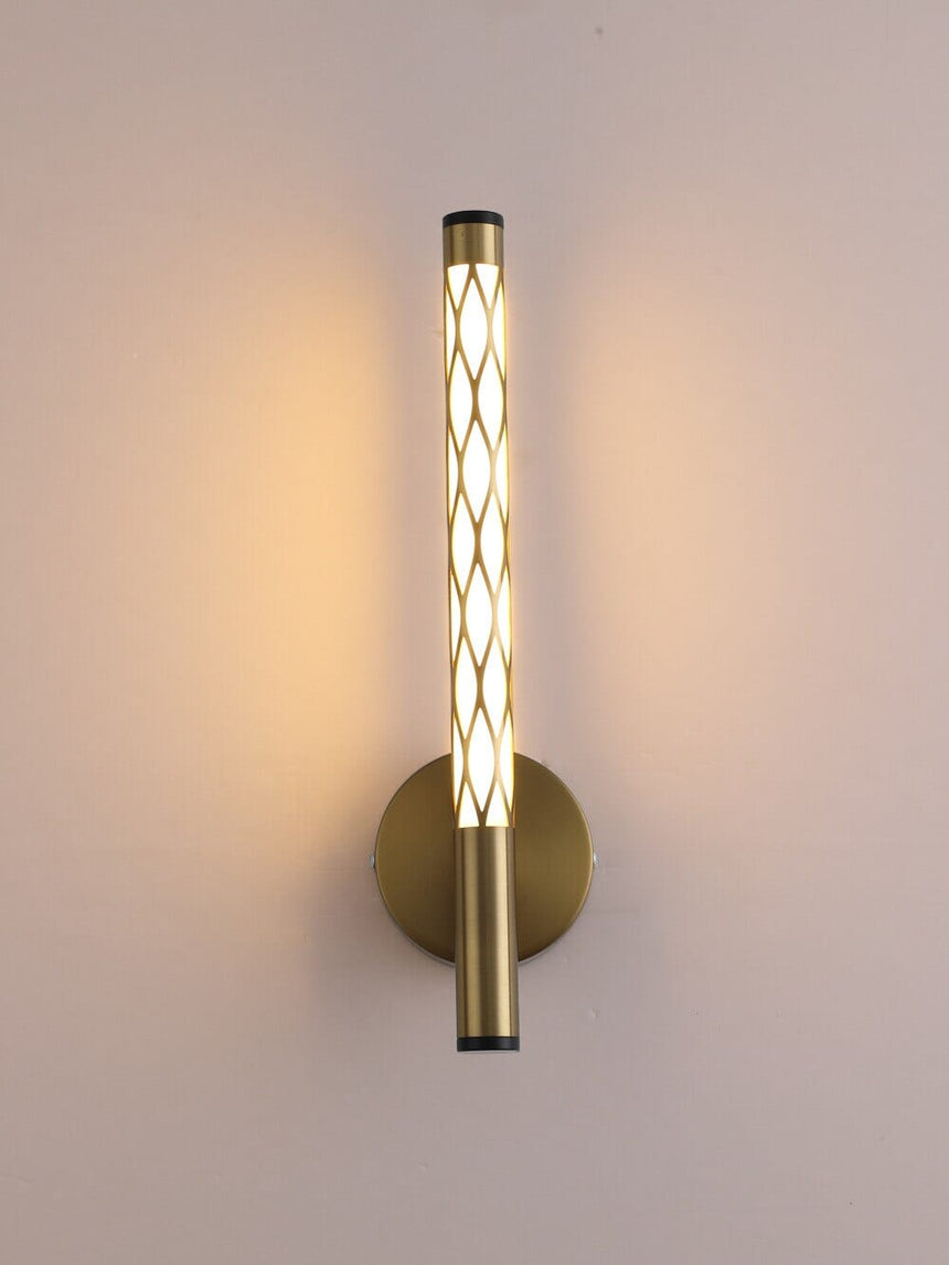 Contemporary wall lamp in a living space