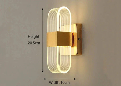 Contemporary wall lamp