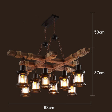 Vintage Industrial Ceiling Light for Bedroom Decor