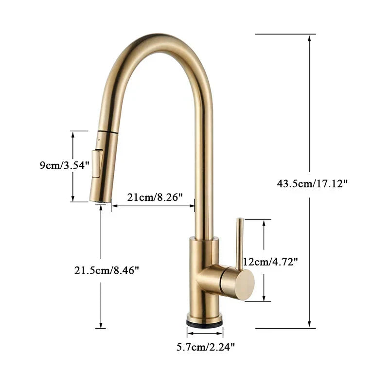 Swivel Kitchen Faucet Final Detail