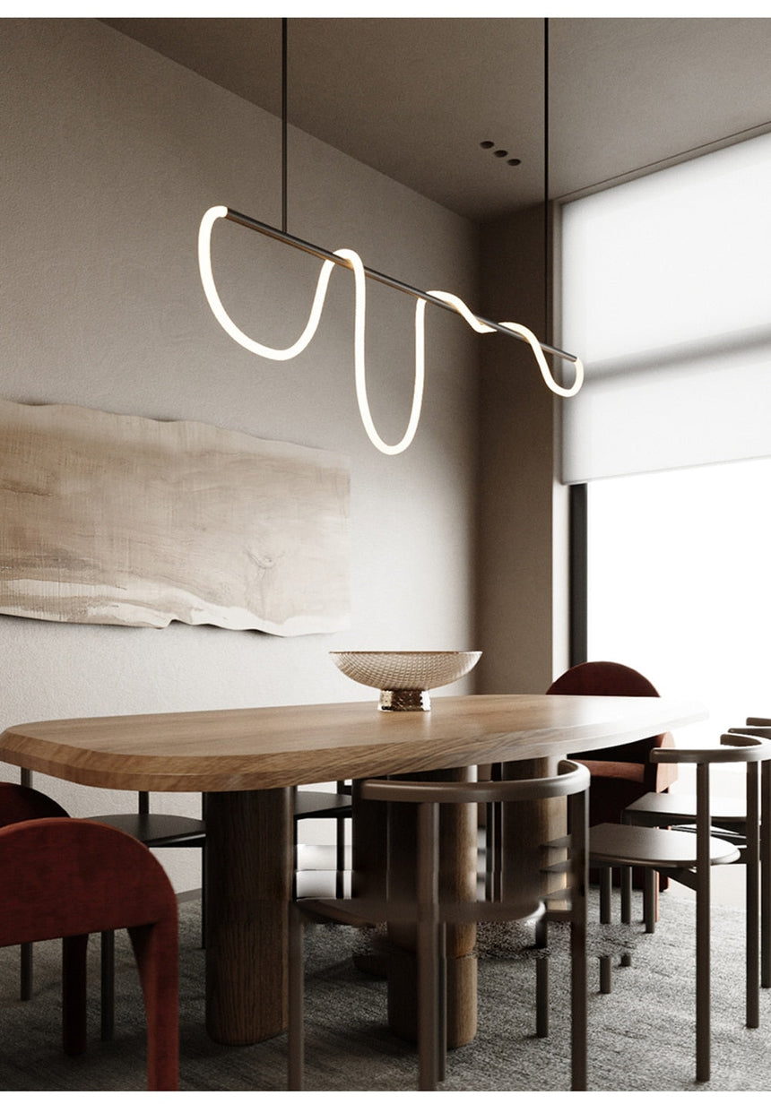 Astra Chandelier – Black White Gold Chrome Finish Options