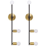 Adjustable wall light for hallway
