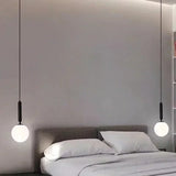 Stone Pendant Light LED Square Design for Dining Room