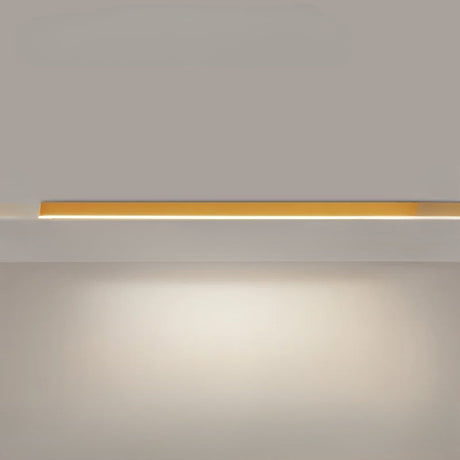Minimal LED light warm ambient glow