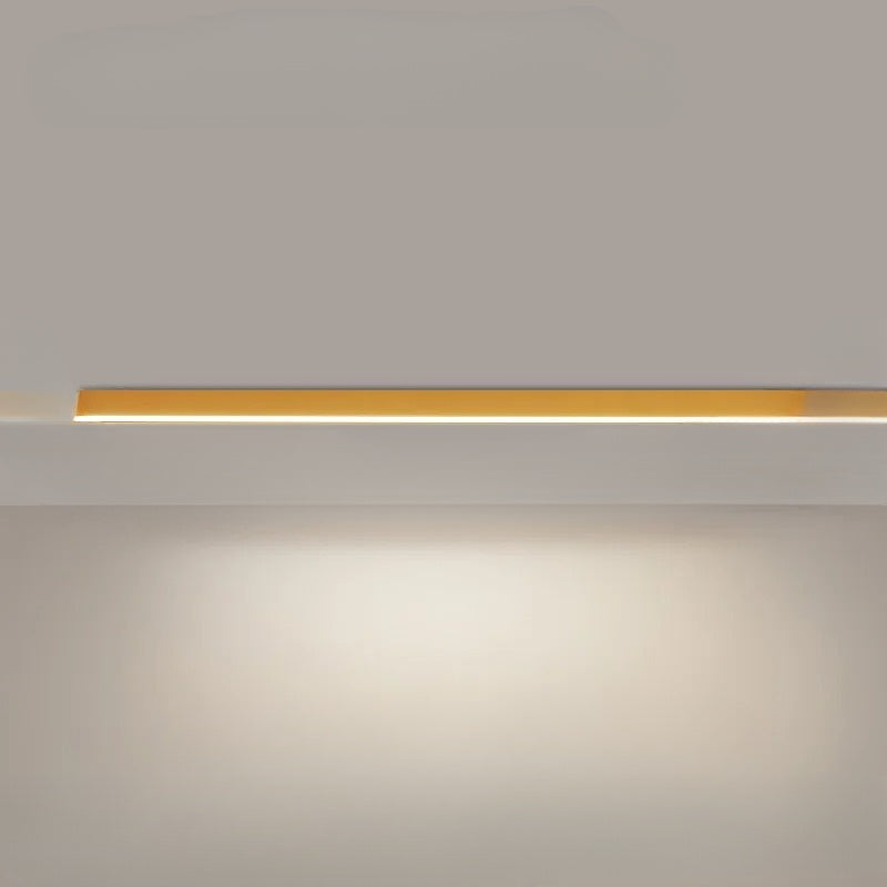 Minimal LED light warm ambient glow