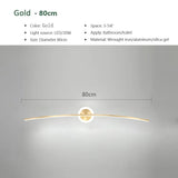 Led bathroom mirror wall light - adjustable warm to cool white