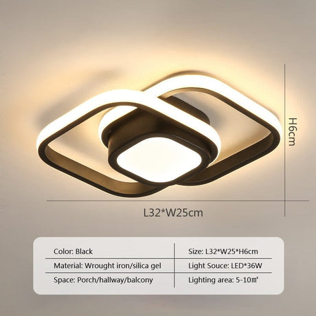 Contemporary Wall Light for Hallway Decor