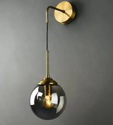 Metal Wall Lamp Ambient Glow Living Space Accent