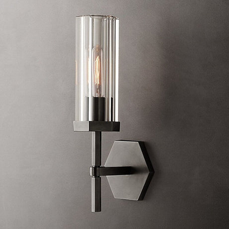 Crystal Wall Sconce for living room – styled in a room setting