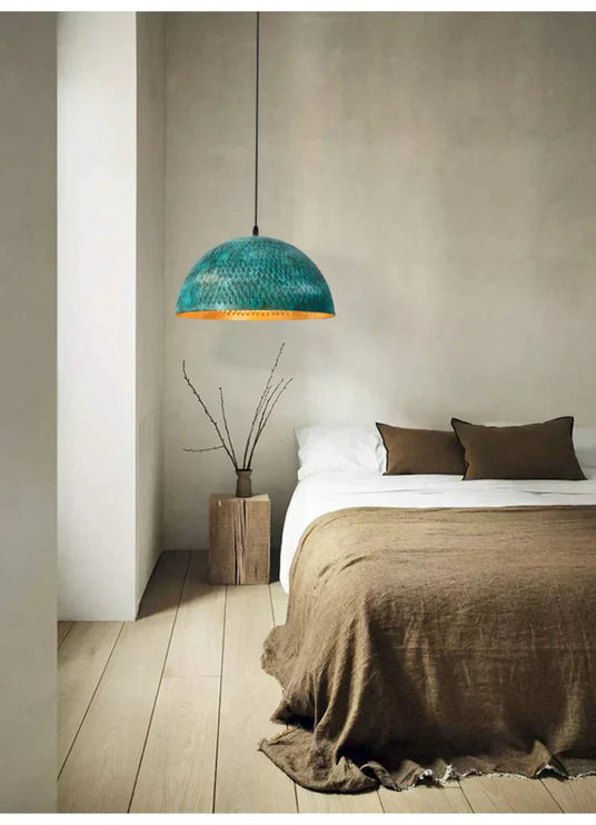 Metal Chandelier LED E27 Bulb Light Fixture