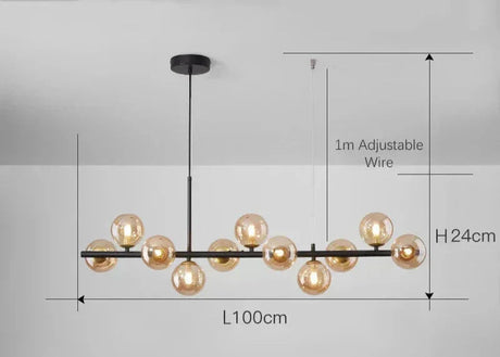 Metal Chandelier for Entryway Lighting