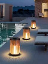 Stainless steel lantern light for patio