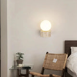 Stone body wall light for living room