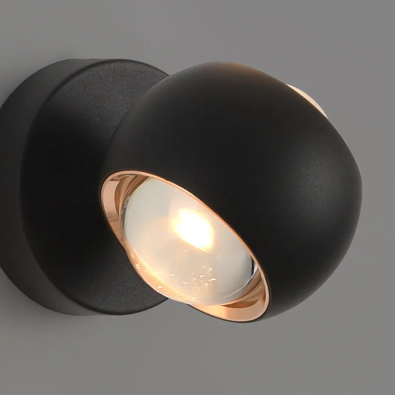 Led wall light for entryway accent