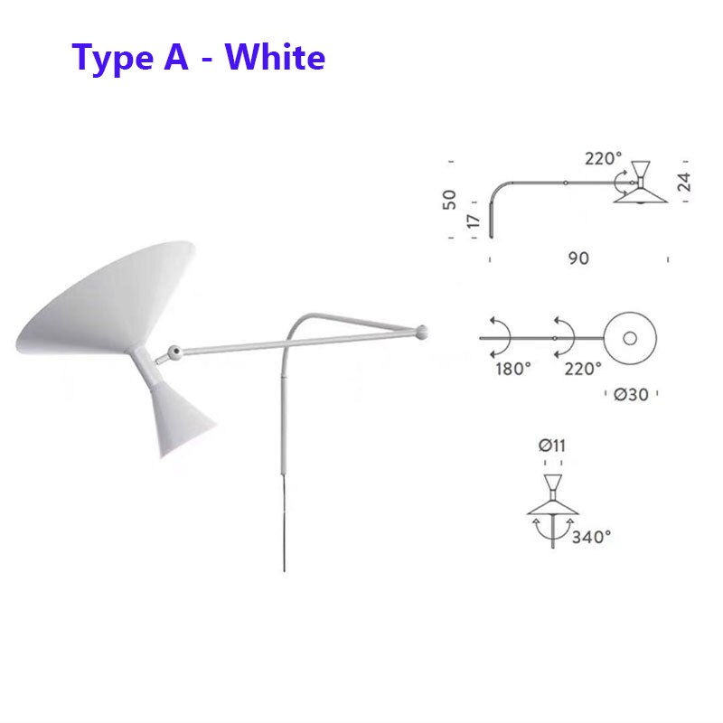 industrial-style swing arm wall lamp for foyer lighting