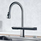 Black and Rose Gold Faucet Detail