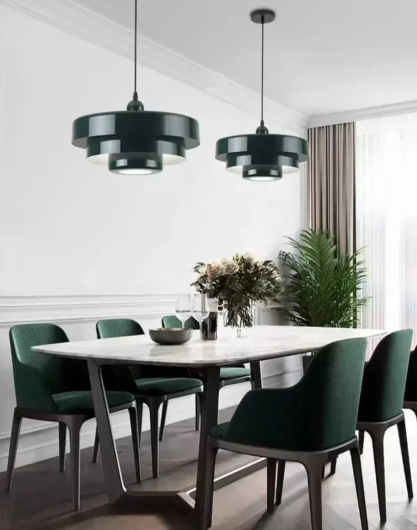 Alora White Pendant Light lifestyle scene – modern homes | OroDwell