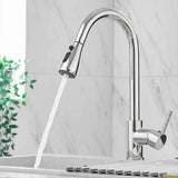 Fingerprint resistant black stainless steel faucet