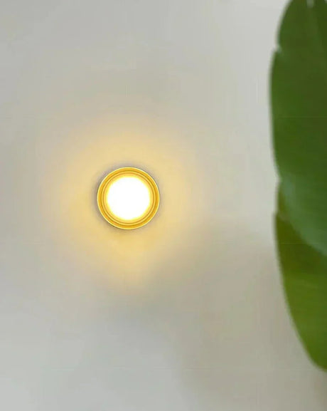 Wall Sconce Glass Shade Ambient Illumination