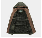 ArdentVale Mens Winter Parka Soft Interior OpalDwell