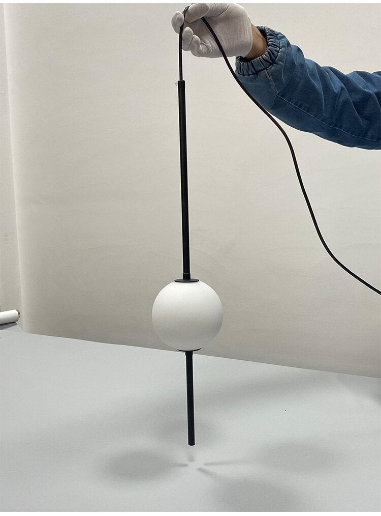OrionGlow Glass Orb Lamp for Modern Interiors