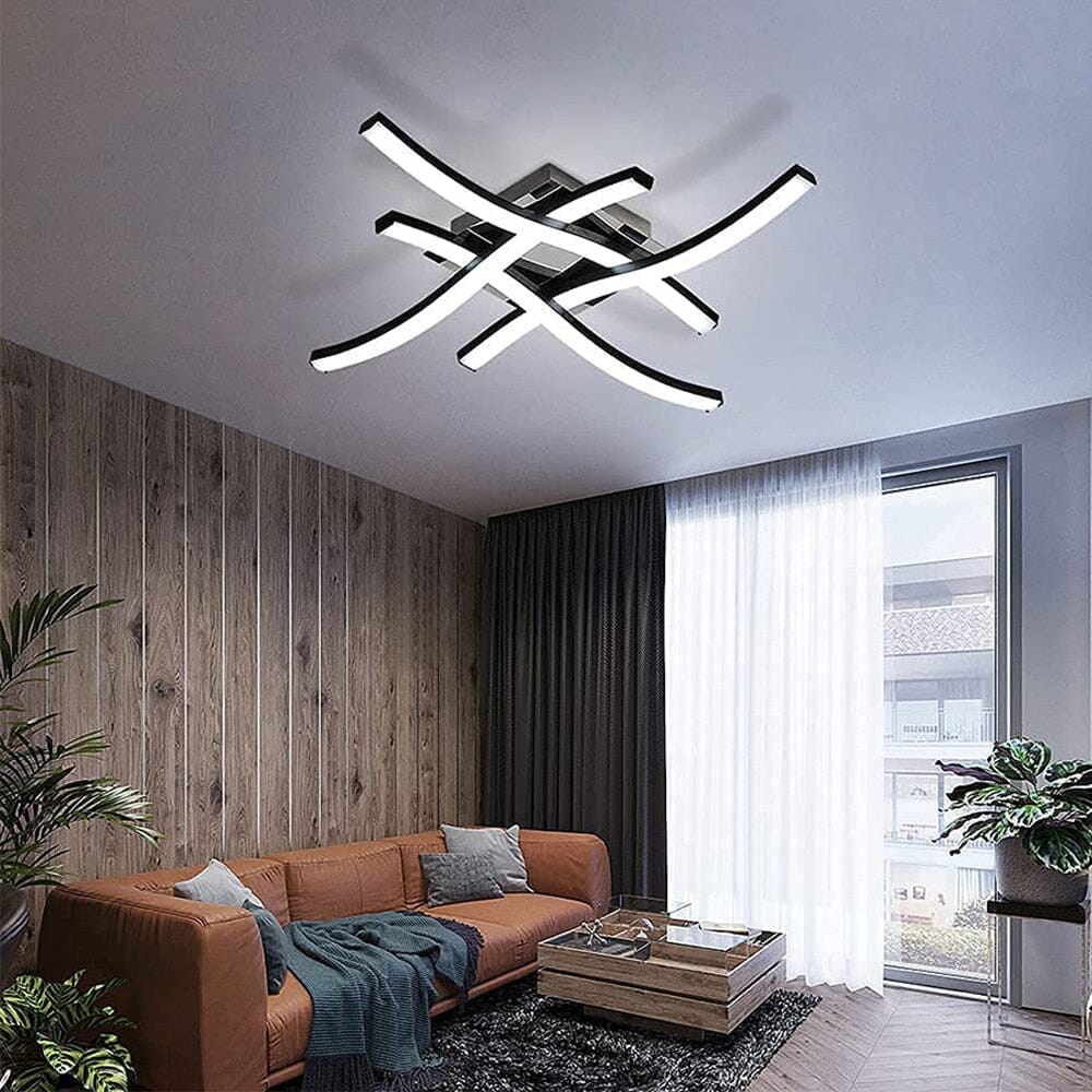 Fork-Shaped Ceiling Light