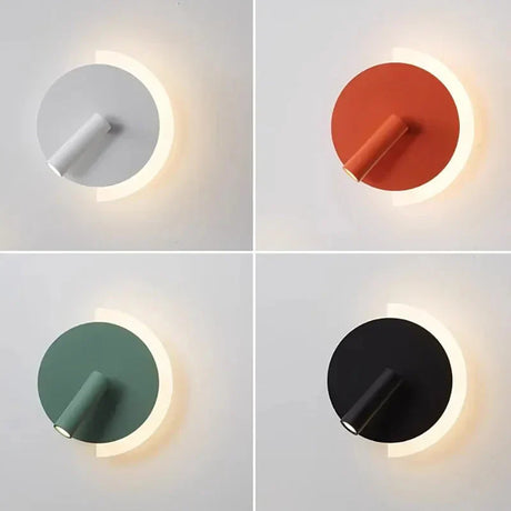 Rylan iron wall lamp full view