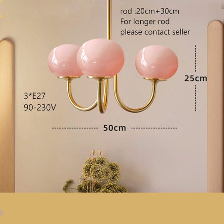 Aviana Glass Pendant Light in a bedroom setting | OroDwell