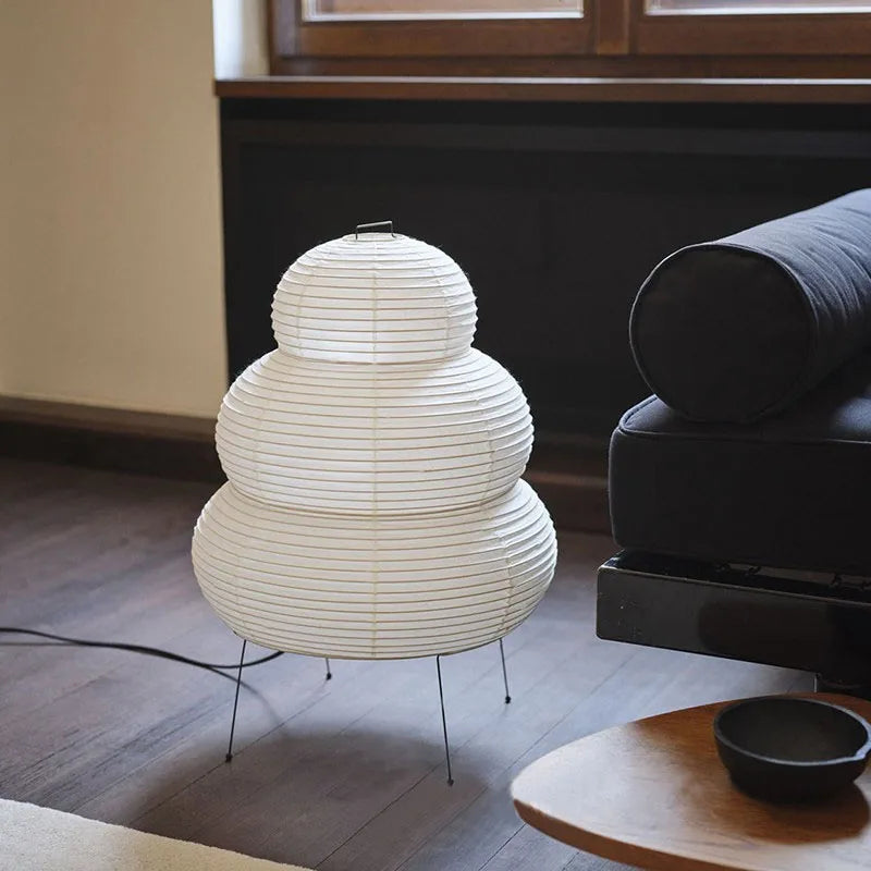 Hikari Rice Paper Desk Lamp for Bedroom