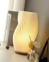 Ceramic and metal table lamp in multiple sizes for home decor
