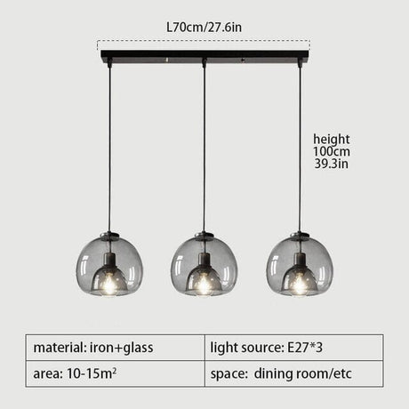 Glass Pendant Light for Contemporary Living Spaces | OroDwell