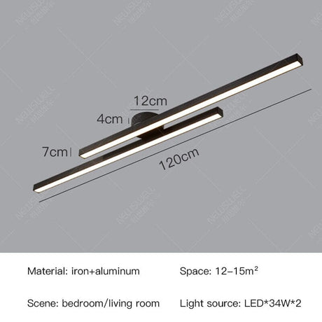 Flush Mount Ceiling Lamp Fixture Detail