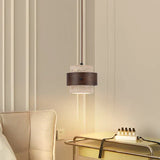 Elowen Wood Pendant Light for living room | OroDwell