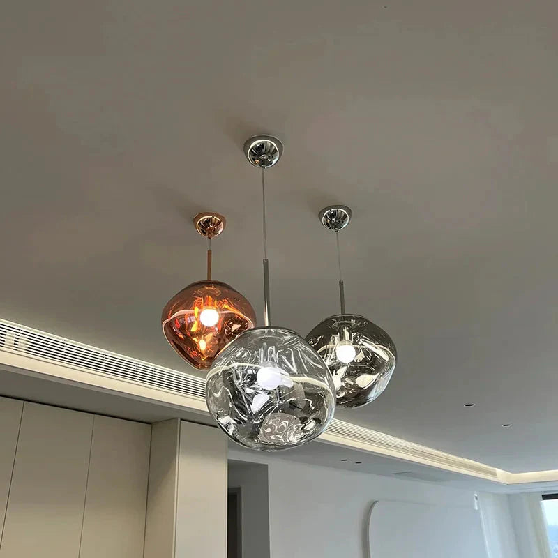 Lava Glow LED Pendant for Living Room