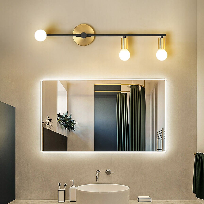 Bedroom wall lamp with soft glow