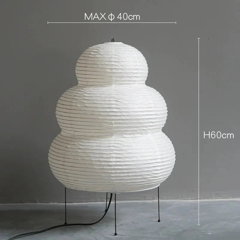 Hinori Tripod Floor Lamp for Minimalist Interiors