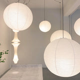 Rice Paper Balloon Pendant Light for Contemporary Living Spaces | OroDwell